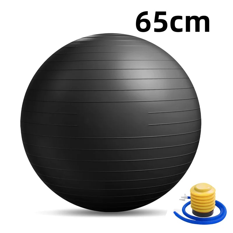 Bosu Ball Balance - Bola de Yoga Antiexplosão com Bomba,