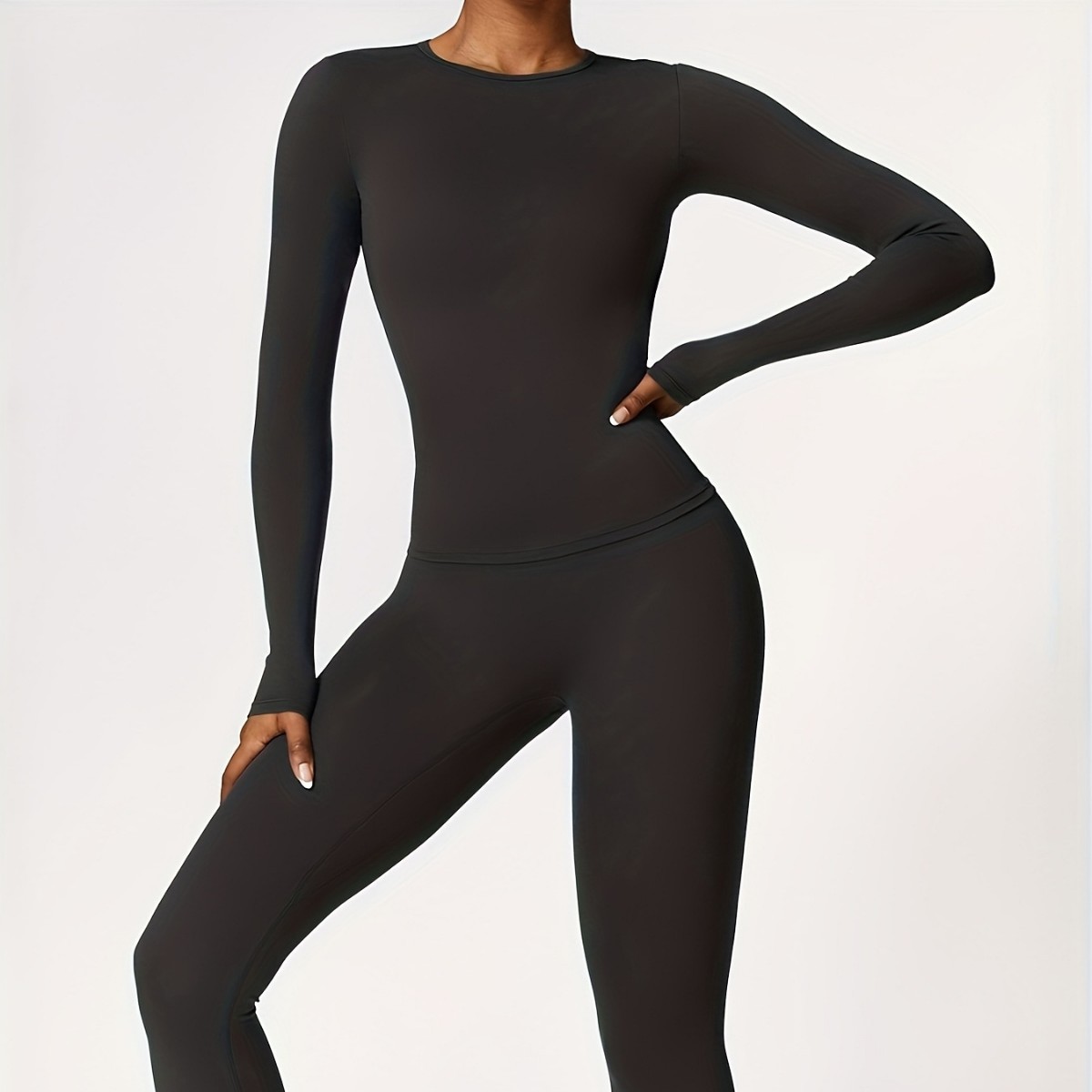 Yoga For Fitness - Conjunto de ioga justo e slim,