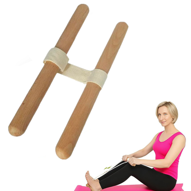 Yoga For Fitness - Esticador de Isquiotibiais com Faixa Ajustável