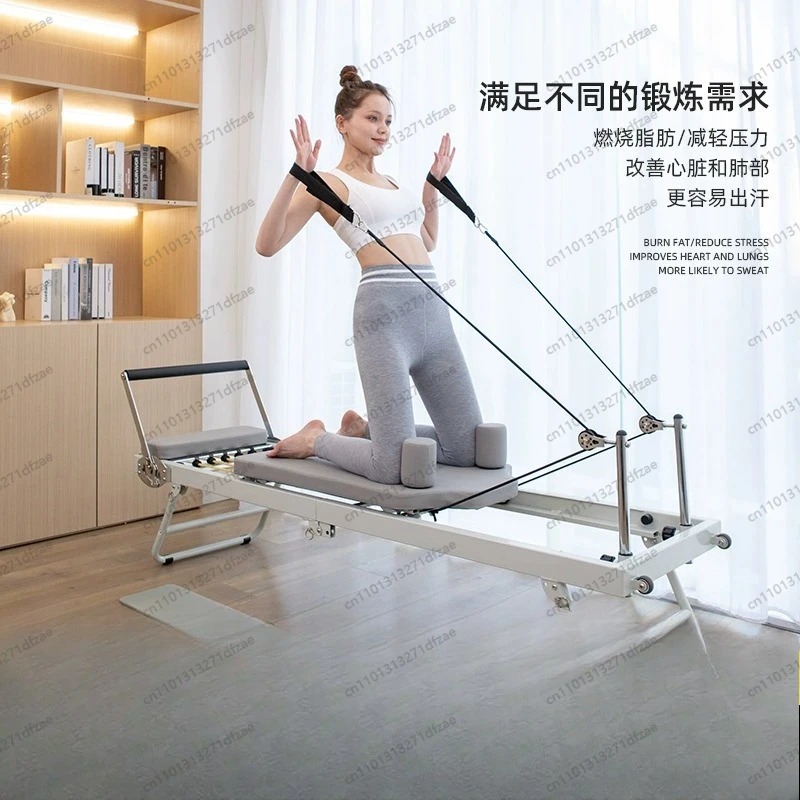 Yoga Fitness Pilates Reformer - Equipamento de Pilates Reformer para Fitness