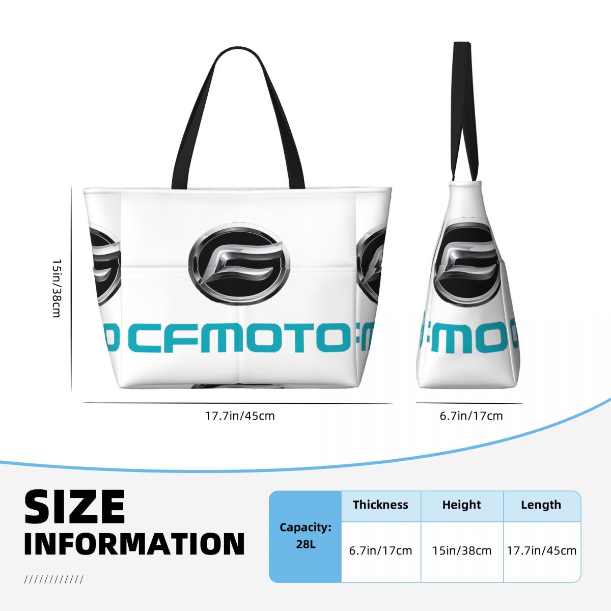 Bolsa tote de praia com logoti - Yoga Fitness Tote avaliação e preço