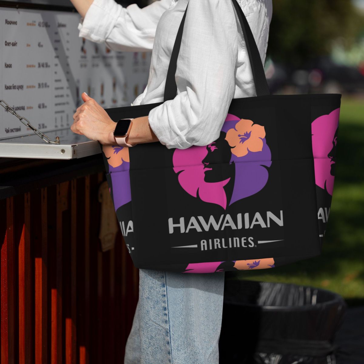 Hawaiian Airlines Herc Travel  - Yoga Fitness Tote avaliação e preço