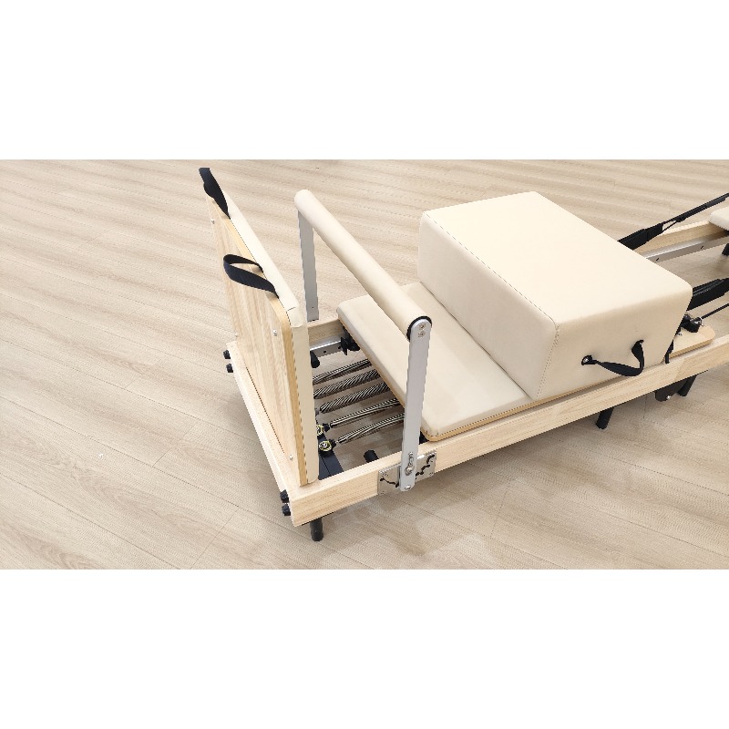 Cama Dobrável de Madeira de Ca - Yoga Fitness Pilates Reformer avaliação e preço