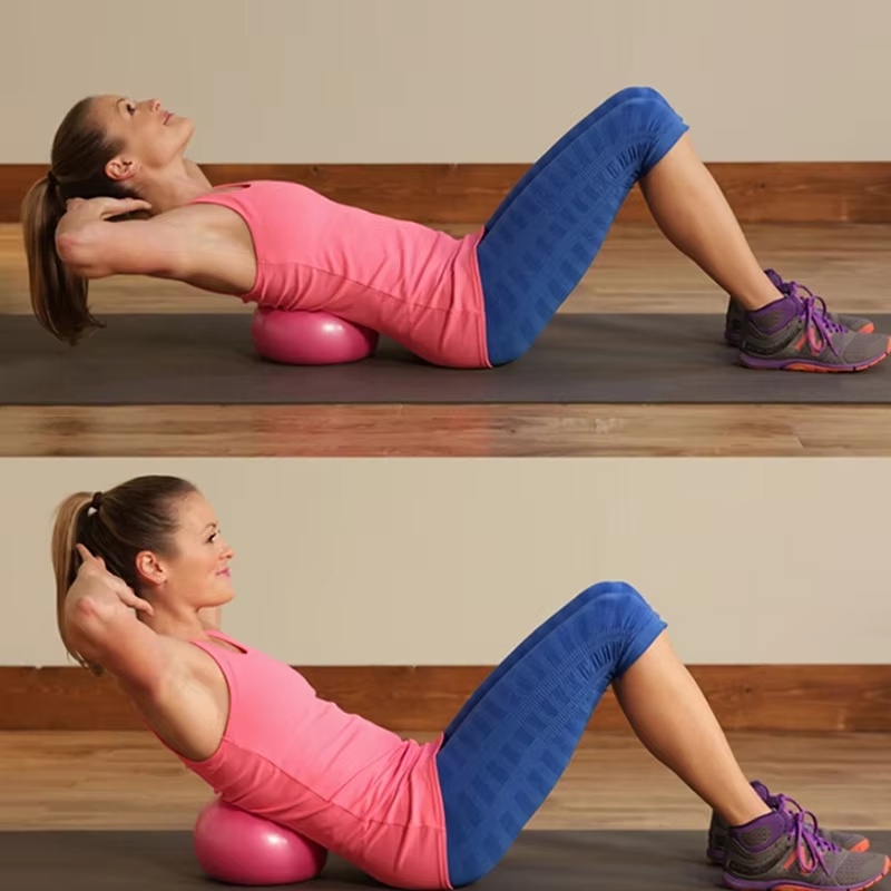 Nova Bola de Yoga de 25cm para - Bosu Ball Balance avaliação e preço