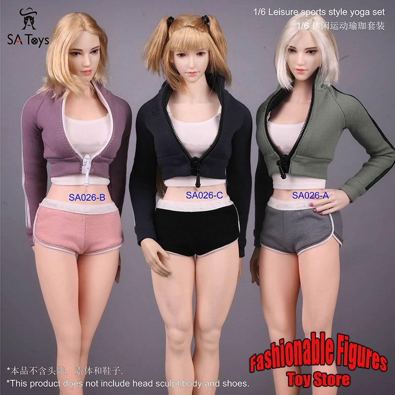 Savtoys 1/6 feminino soldado e - Yoga In Fitness First avaliação e preço