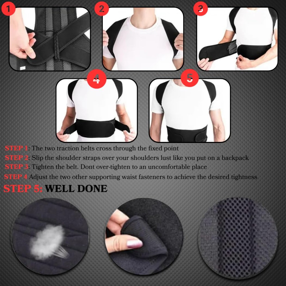 Corretor de Postura para Homen - Posture Corrector Back avaliação e preço