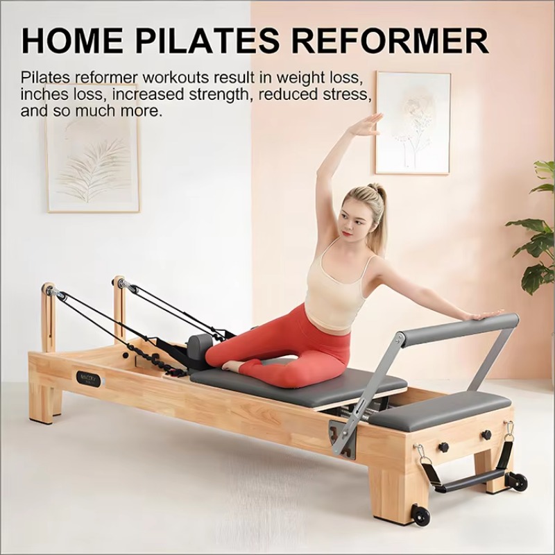 Máquina de Pilates Reformer pa - Yoga Fitness Pilates Reformer avaliação e preço