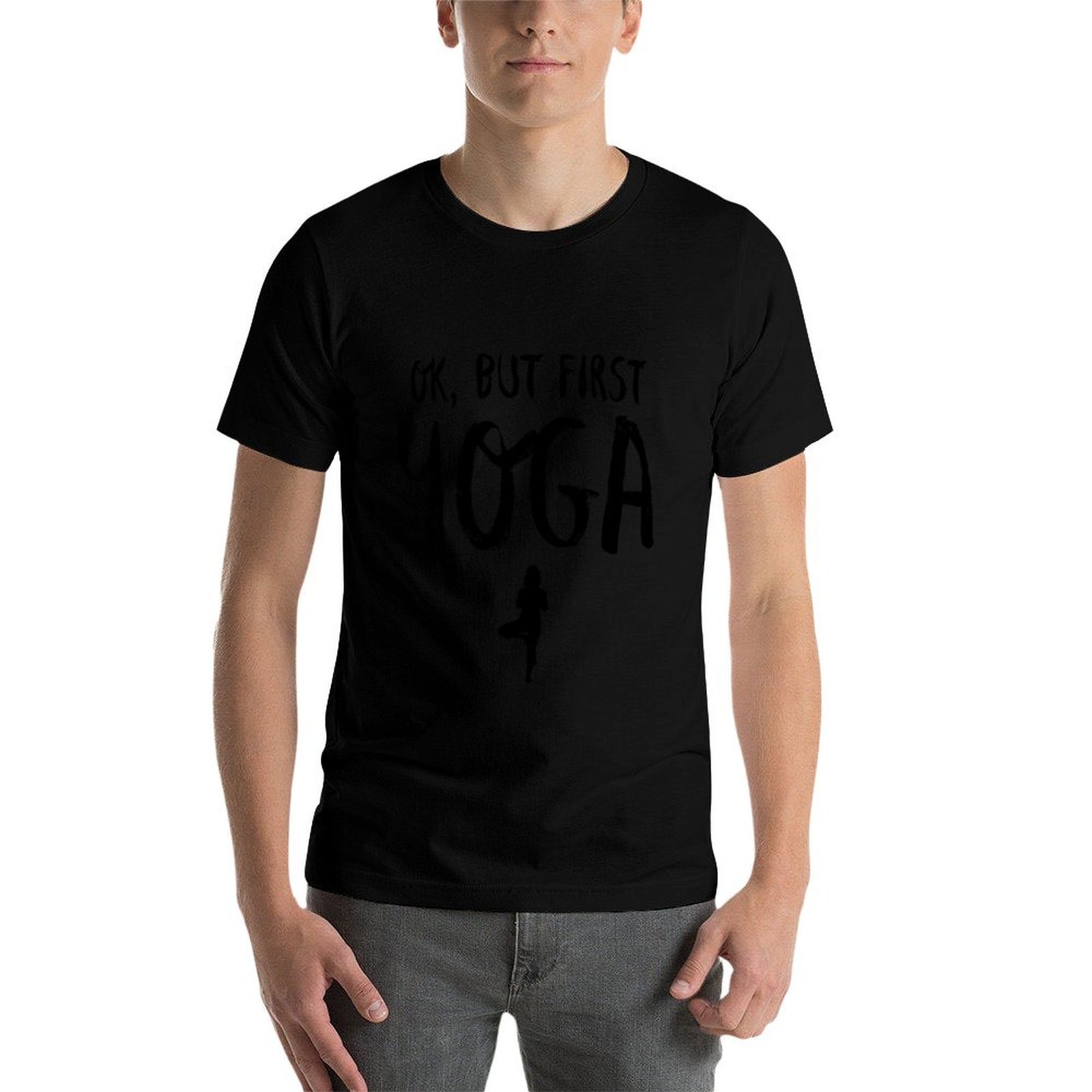 Camiseta masculina de algodão  - Yoga In Fitness First avaliação e preço
