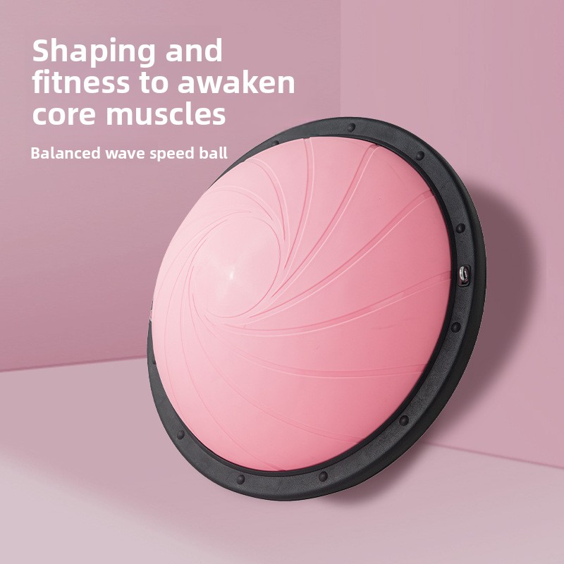 Nova Bola de Yoga em Forma de  - Bosu Ball Balance avaliação e preço