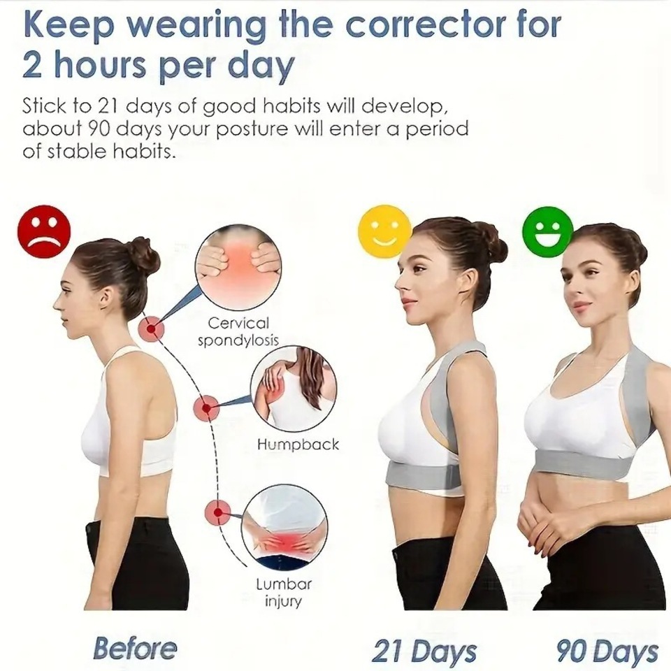 Corretor de Postura Ajustável  - Posture Corrector Back avaliação e preço