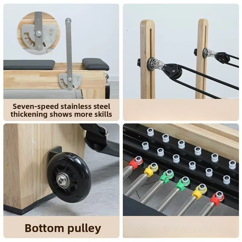 Cama de Pilates Reformer de Al - Yoga Fitness Pilates Reformer avaliação e preço