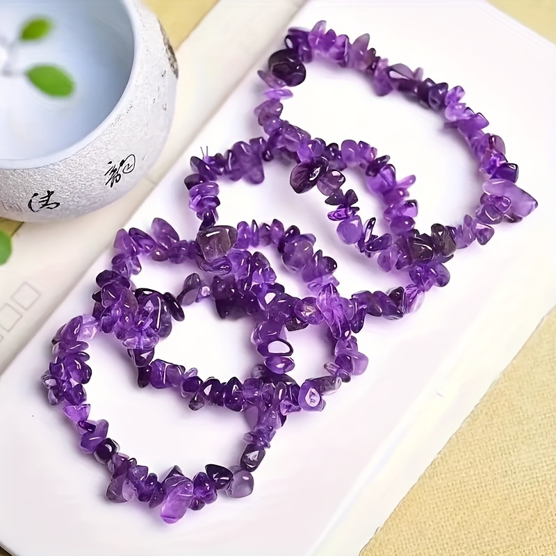 Pulseiras de Pedras Naturais d - Yoga Fitness Tracker avaliação e preço