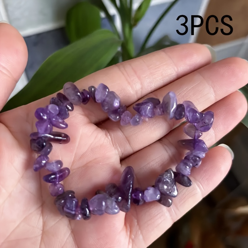 Pulseiras de Pedras Naturais d - Yoga Fitness Tracker avaliação e preço