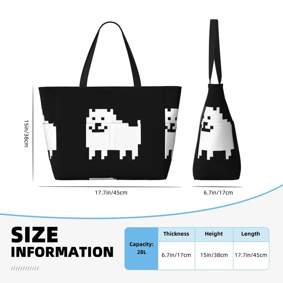 Undertale Annoying Dog Beach T - Yoga Fitness Tote avaliação e preço