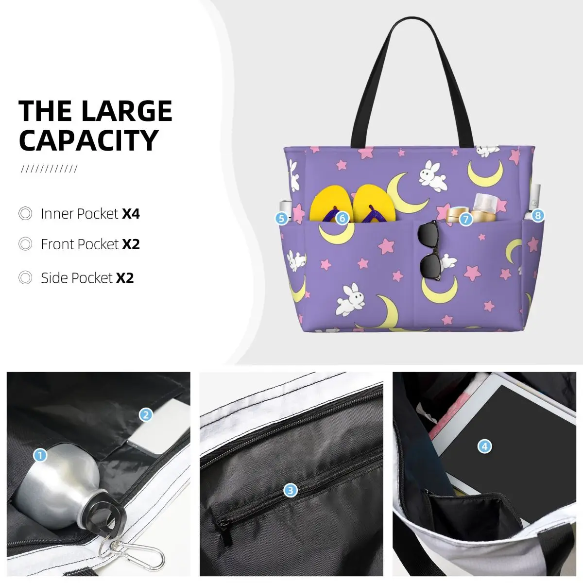 Bolsa tote de praia Rabbit Of  - Yoga Fitness Tote avaliação e preço
