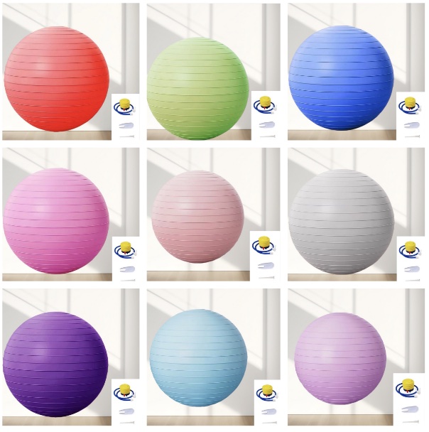 Bola de yoga 75cm, equipamento - Bosu Ball Balance avaliação e preço