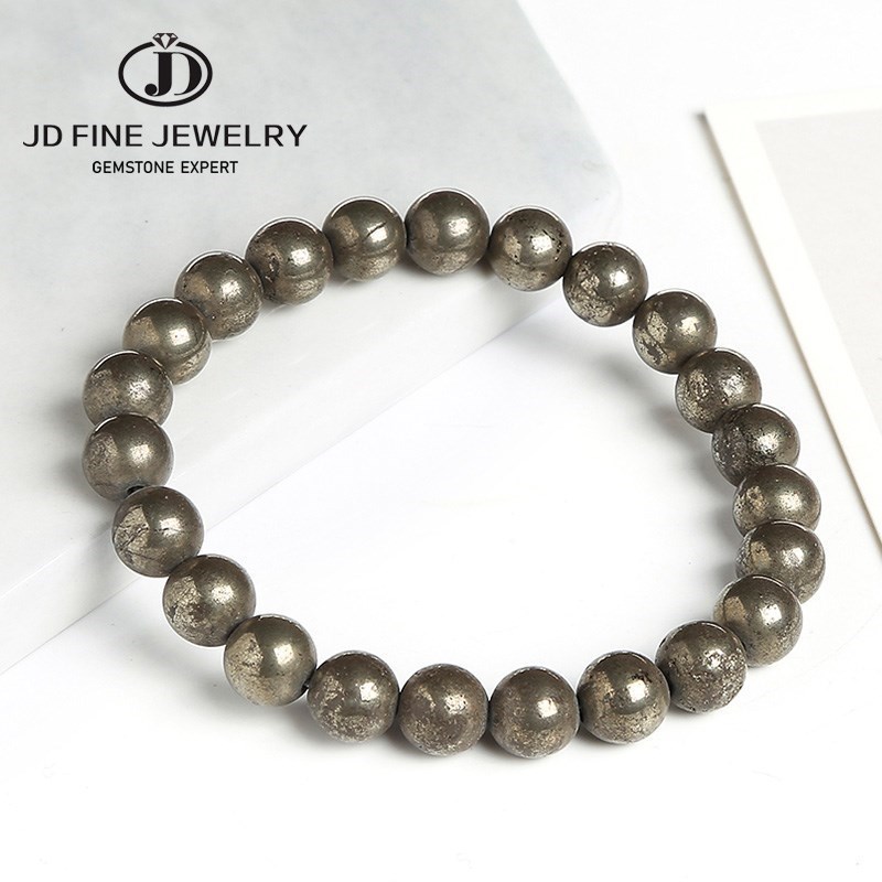 Pulseiras de Pirita Natural JD - Yoga Fitness Tracker avaliação e preço